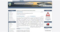 Desktop Screenshot of lsfv-sh.de